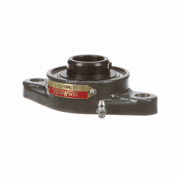 Mounted Cast Iron Two Bolt Flange Ball Bearing, SFTMH-16